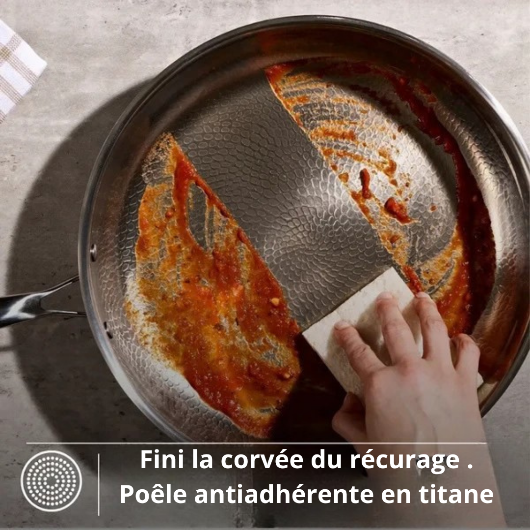 Poêle Titane Martelé Veltiof
